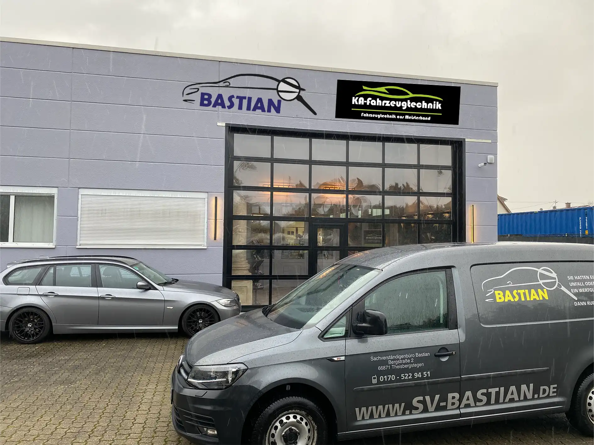 Außenansicht 3 Gebäude bei KA-Fahrzeugtechnik, Queichheimer Hauptstraße 255, 76829 Landau in der Pfalz Bastian Kfz Gutachter