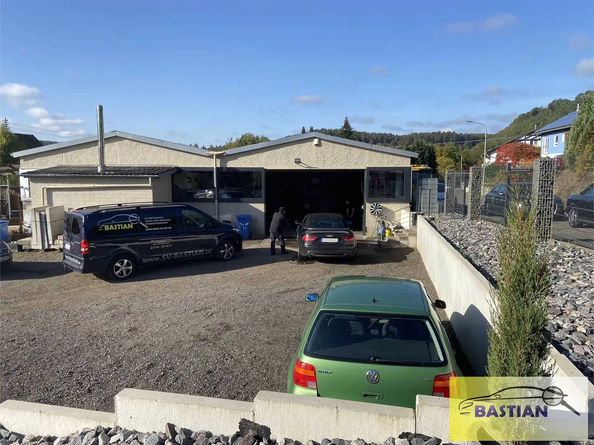 Gebäude Außenansicht 2 JP Automobile Bastian Kfz Gutachter Pirmasens