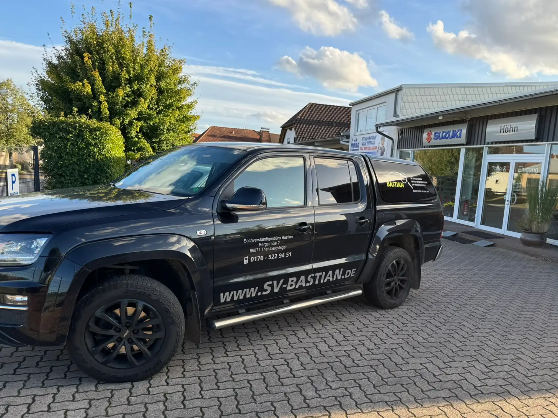 Gebäudeansicht bei Höhn Automobile Ramsteiner Str. 35, 66882 Hütschenhausen - Bastian Kfz Gutachter Ramstein