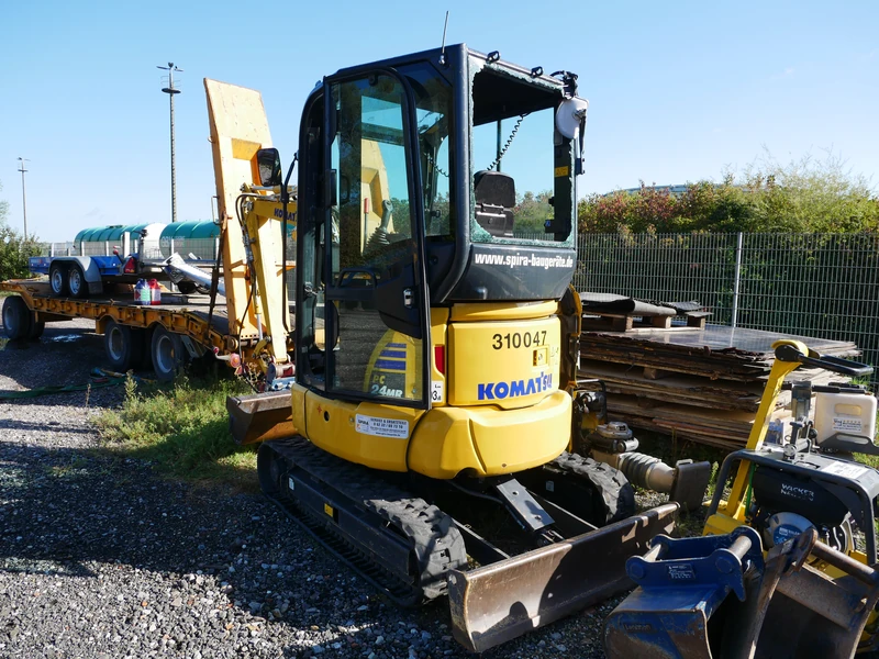 Mini-Bagger-Gutachten durch Sachverständigen für Baumaschinen