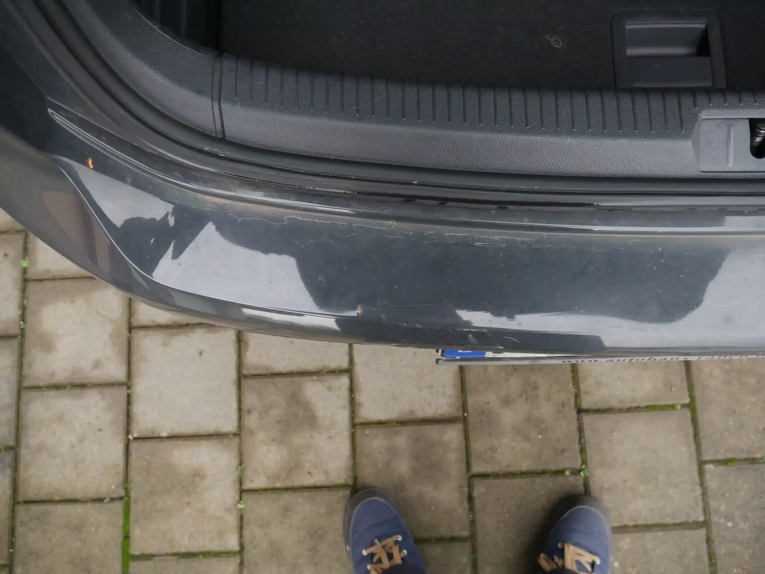 Heckschürze Detail — Praxisfall VW Golf VII Heckschaden Bastian Kfz-Gutachter