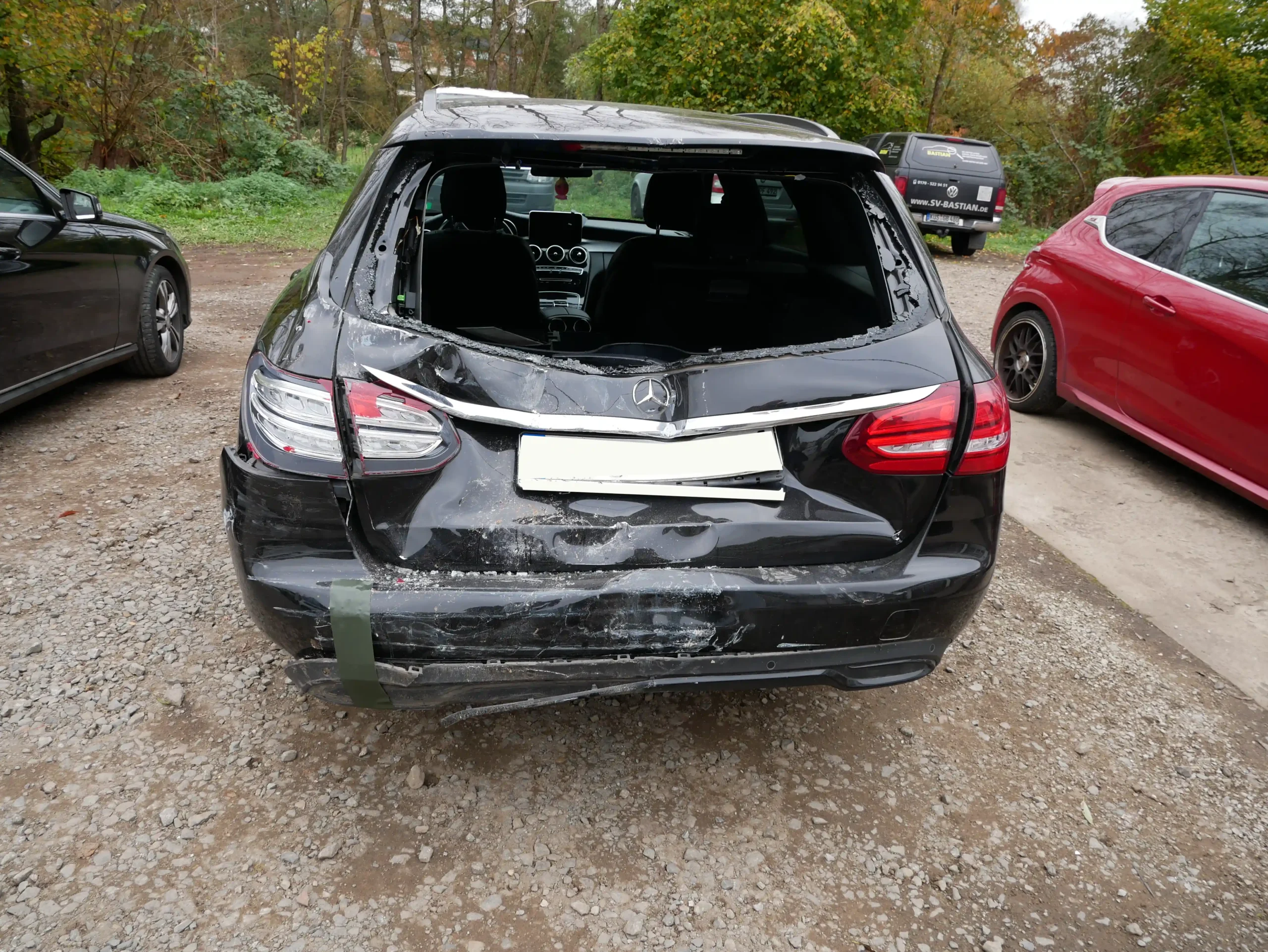 Kfz-Gutachter dokumentiert Heckschaden nach Auffahrunfall – § 249-Beispiel für Mainz und Rheinhessen