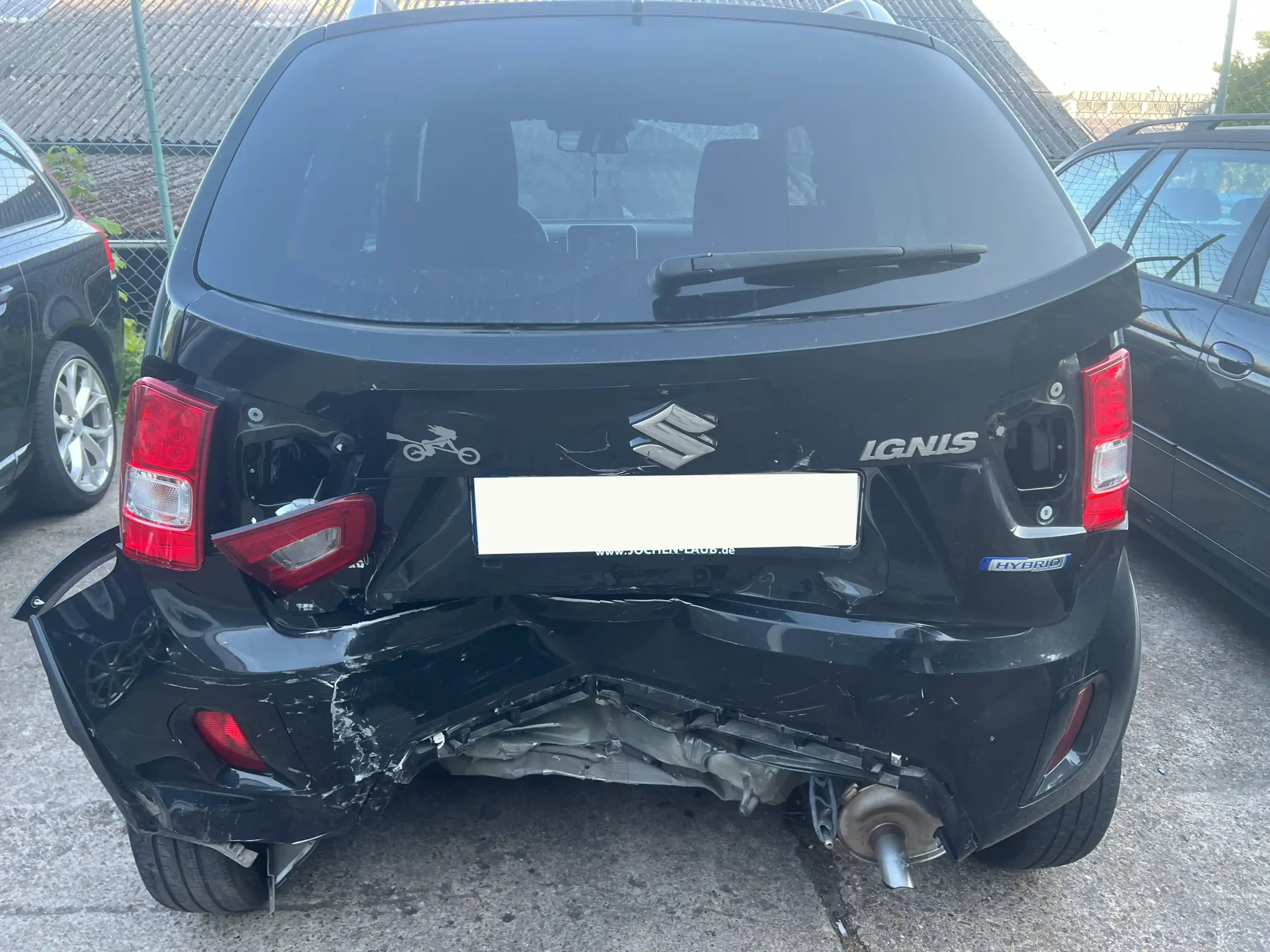 Unfallschaden Heckschaden Ignis Suzuki