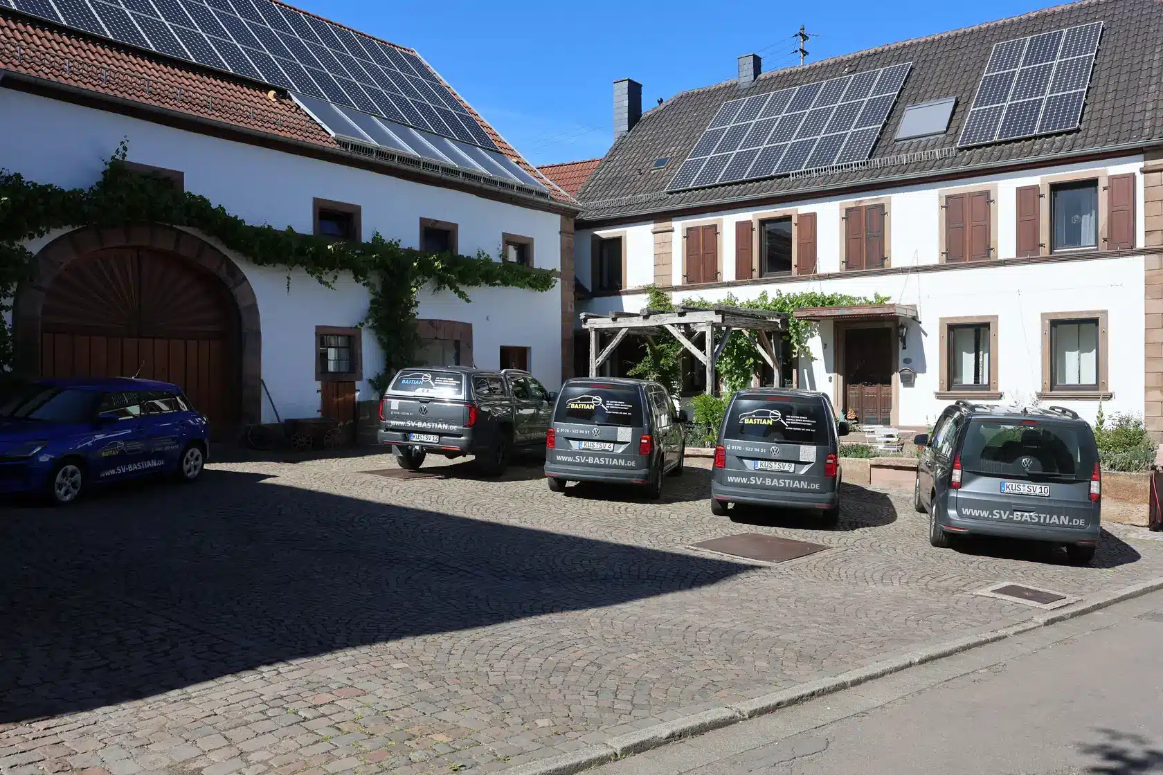 Hofanlage des Sachverständigenbüros Bastian in Theisbergstegen – Hauptsitz im Glantal